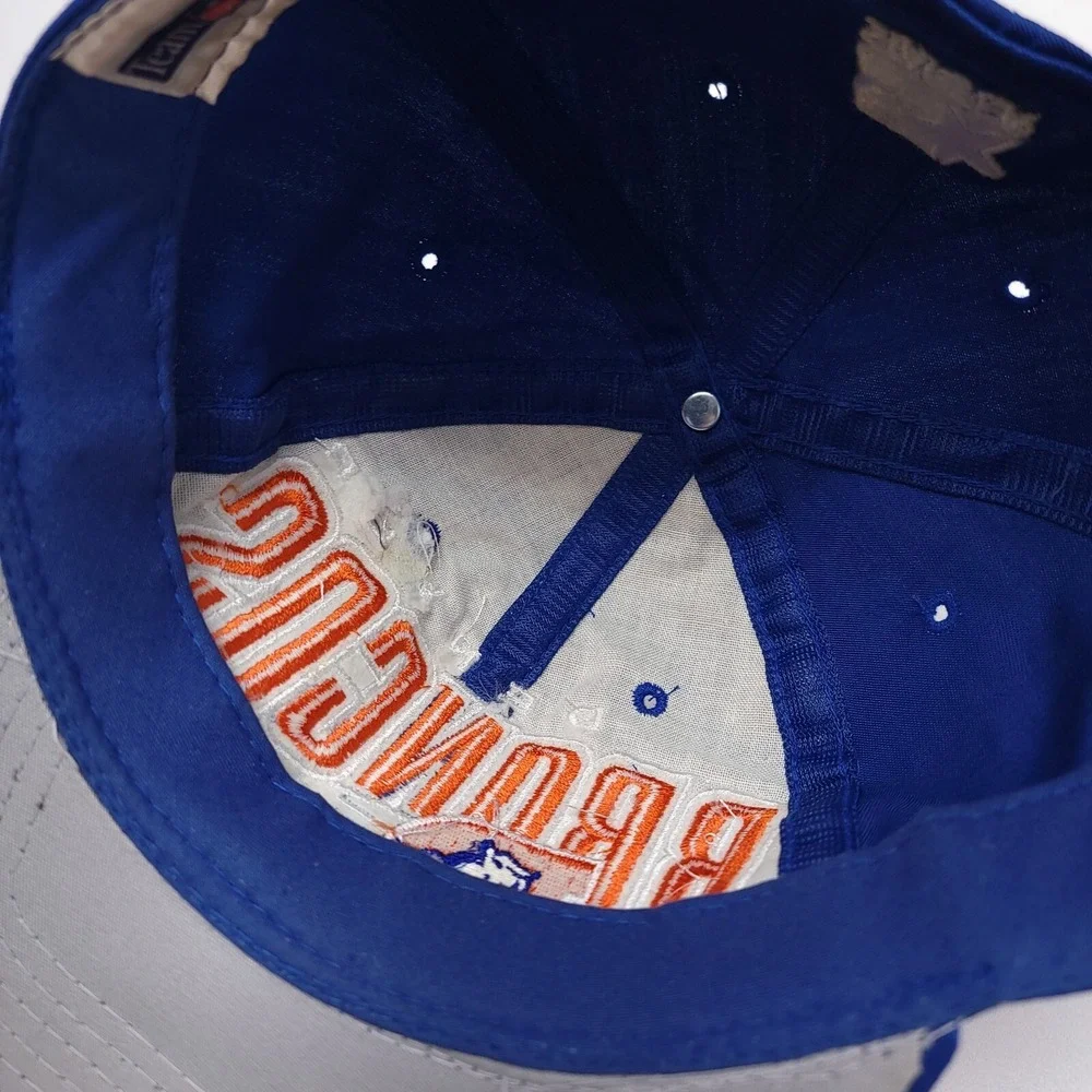 Vintage‎ 90's Denver Broncos STARTER Hat Cap Snap Back Team NFL Embroidered